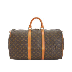Louis Vuitton Keepall 50 Brown Authentic Pre-Loved Luxury