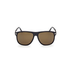 Tom Ford Men's Sunglasses Shiny Black Roviex FT0905@5601J