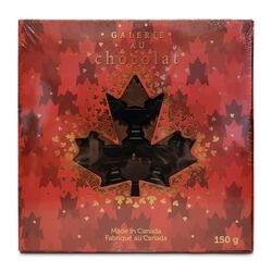 Galerie Au Chocolat Boîte feuille d'érable du Canada 150g