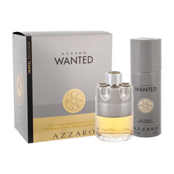 Azzaro Wanted Eau de Toilette + Deodorant Spray Travel Retail Set Product 1: 100ml Product 2: 150ml