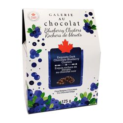 Galerie Au Chocolat Dark Chocolate Covered Blueberry Clusters 125g