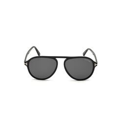 Tom Ford Mens Sunglasses Black Smoke 57 FT0756@5701A