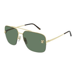 Cartier CT0244S-002 59 Sunglasses Man Metal