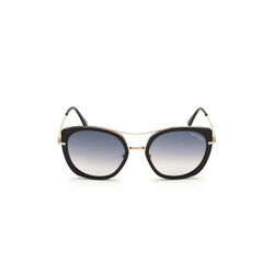 Tom Ford Ladies Sunglasses Black Gradient Smoke FT0760@5601B