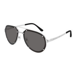 Cartier CT0195S-001 60 Sunglasses Man Titanium