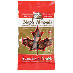 Canada True Maple Almonds Bag  90g