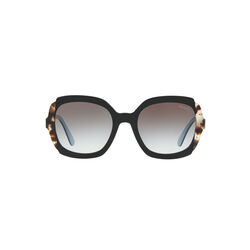 Prada Sunglasses Etiquette Black Azure