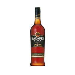 Bacardi Black Brown rum   |   1 L  |   Puerto Rico