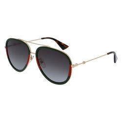 Gucci Gg0062S-003 57 Gold-Gn