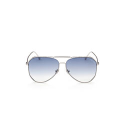 Tom Ford Unisex Sunglasses Shiny Blue FT0853@6016W