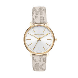Michael Kors Pyper Logo And Gold-Tone Watch