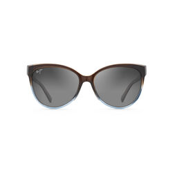 Maui Jim Canada Olu'Olu Sunglasses Transparent Dark Chocolate w/Blue GS537-01F